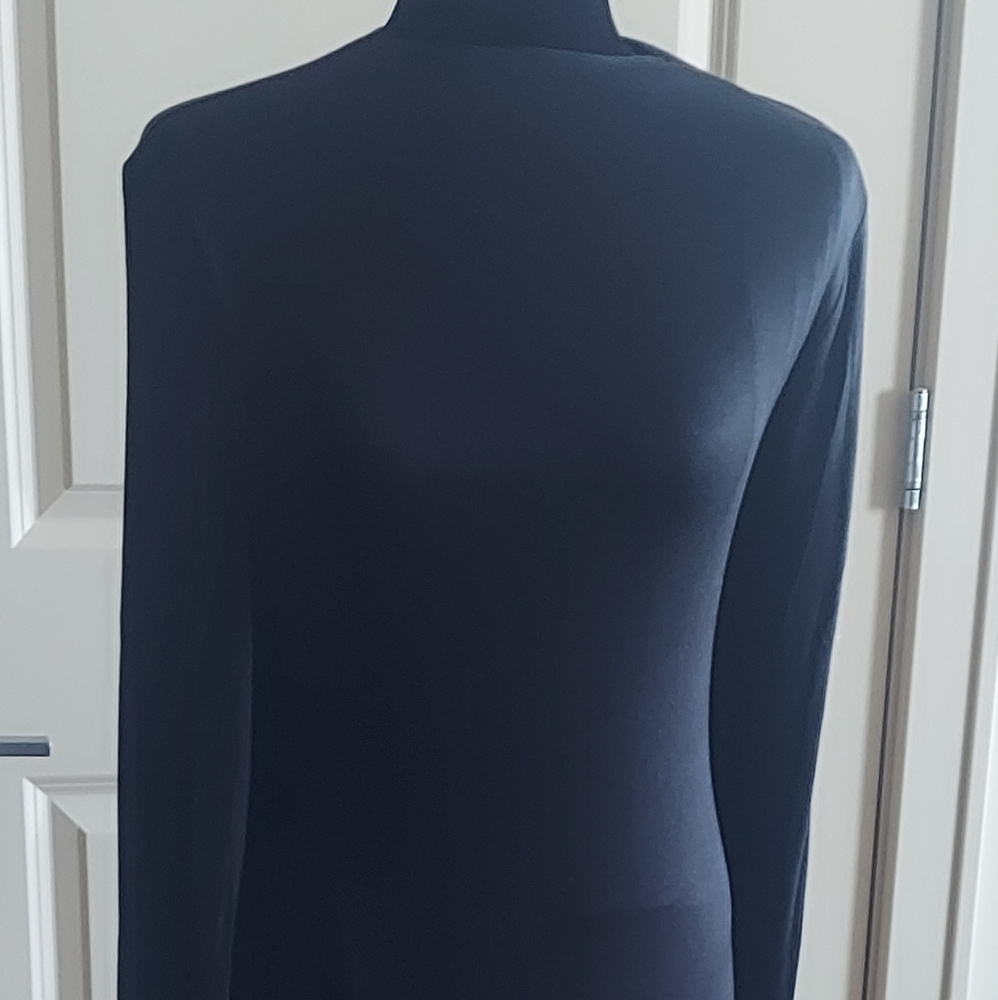 NWT Womens Fashion Nova Long Sleeve Black Dress Lined Size XL